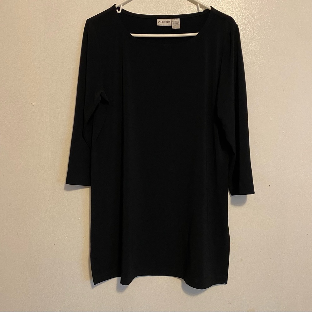 Chico's Black Dress Women’s‎ Size 2 Whimsigoth